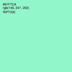 #91F7CA - Riptide Color Image