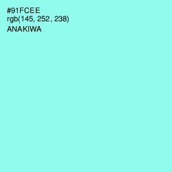 #91FCEE - Anakiwa Color Image