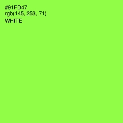 #91FD47 - Conifer Color Image