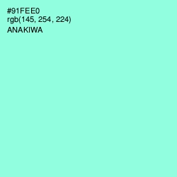#91FEE0 - Anakiwa Color Image