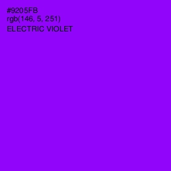 #9205FB - Electric Violet Color Image