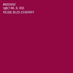 #920642 - Rose Bud Cherry Color Image