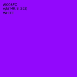 #9208FC - Electric Violet Color Image