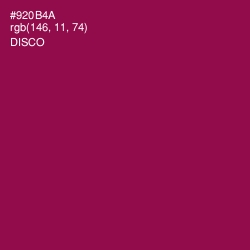 #920B4A - Disco Color Image
