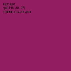 #921E61 - Fresh Eggplant Color Image