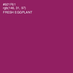 #921F61 - Fresh Eggplant Color Image