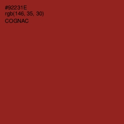 #92231E - Cognac Color Image