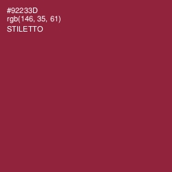 #92233D - Stiletto Color Image