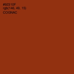 #92310F - Cognac Color Image