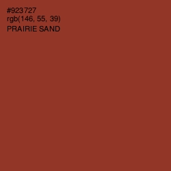 #923727 - Prairie Sand Color Image