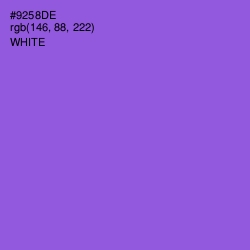 #9258DE - Amethyst Color Image