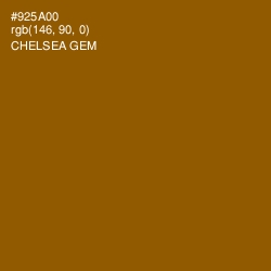 #925A00 - Chelsea Gem Color Image