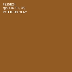 #925B24 - Potters Clay Color Image