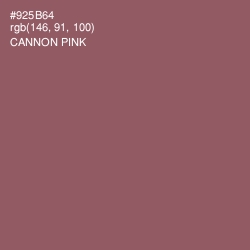 #925B64 - Cannon Pink Color Image