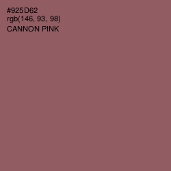 #925D62 - Cannon Pink Color Image