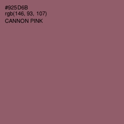 #925D6B - Cannon Pink Color Image