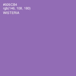 #926CB4 - Wisteria Color Image