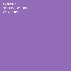 #926CB7 - Wisteria Color Image