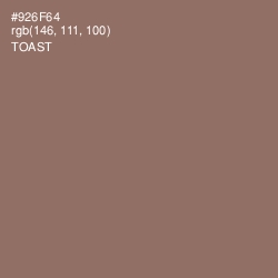 #926F64 - Toast Color Image