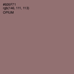 #926F71 - Opium Color Image