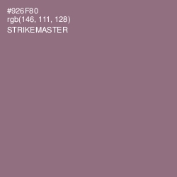 #926F80 - Strikemaster Color Image