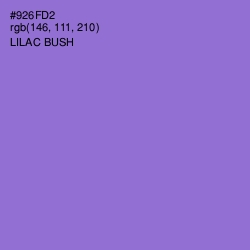 #926FD2 - Lilac Bush Color Image