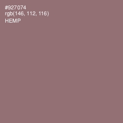 #927074 - Hemp Color Image