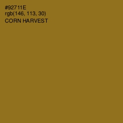 #92711E - Corn Harvest Color Image