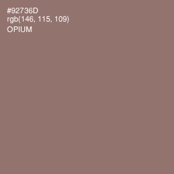 #92736D - Opium Color Image