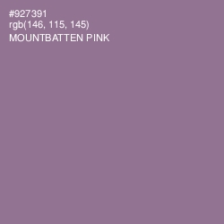 #927391 - Mountbatten Pink Color Image