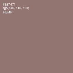 #927471 - Hemp Color Image