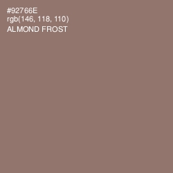 #92766E - Almond Frost Color Image