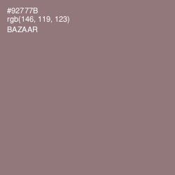#92777B - Bazaar Color Image