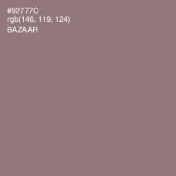 #92777C - Bazaar Color Image