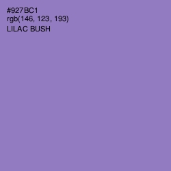 #927BC1 - Lilac Bush Color Image
