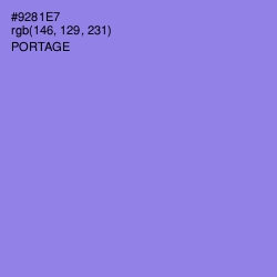#9281E7 - Portage Color Image