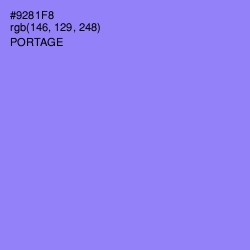 #9281F8 - Portage Color Image