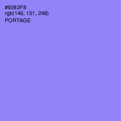 #9283F8 - Portage Color Image