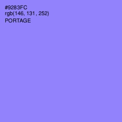 #9283FC - Portage Color Image