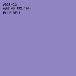 #9284C2 - Blue Bell Color Image