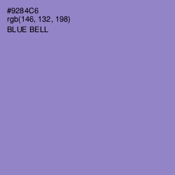 #9284C6 - Blue Bell Color Image