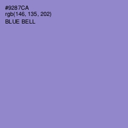 #9287CA - Blue Bell Color Image