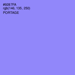 #9287FA - Portage Color Image