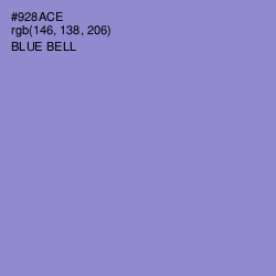 #928ACE - Blue Bell Color Image