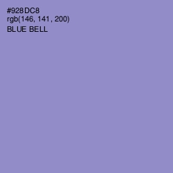 #928DC8 - Blue Bell Color Image