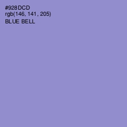 #928DCD - Blue Bell Color Image