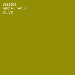 #928E06 - Olive Color Image