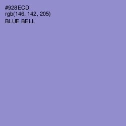 #928ECD - Blue Bell Color Image