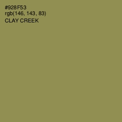 #928F53 - Clay Creek Color Image