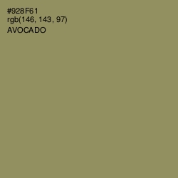#928F61 - Avocado Color Image